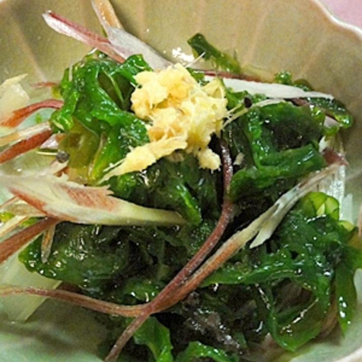 生あおさとみょうがの酢の物 レシピ 作り方 By Bapaksan 楽天レシピ 生あおさとみょうがの酢の物 レシピ 作り方 By Bapaksan 楽天レシピ